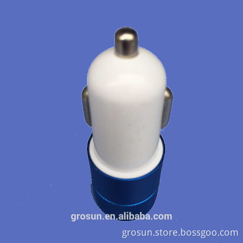 Wholesale Dual USB Port USB Car Charger 5V 2.1A Mobile Phone Car Charger with CE UL GS FCC